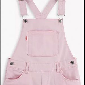 Levi Kids Overalls Pink